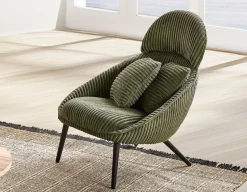 HERMAN corduroy accent chair