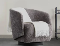 IDA swivel armchair