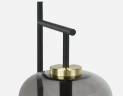 ILLUMI sculptural glass on stem modern floor lamp (61