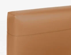 IVY leather king size bed