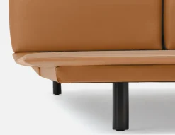 IVY leather king size bed