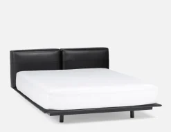 IVY leather king size bed