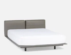 IVY leather king size bed