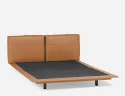 IVY leather king size bed