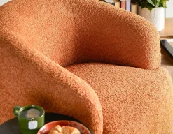 JANELLE swivel armchair