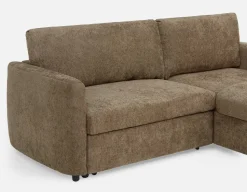 JANICE modern interchangeable storage sectional sofa-bed