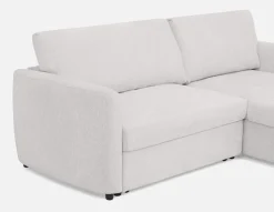 JANICE modern interchangeable storage sectional sofa-bed