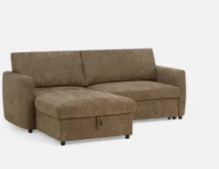 JANICE modern interchangeable storage sectional sofa-bed