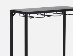 JAZZ contemporary metal wine rack 40x180cm