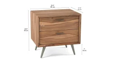 JENSON rosewood nightstand