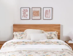 JENSON rosewood queen size bed