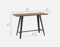 JERRY counter table 92 cm height