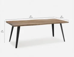 JERRY large dining table 210 cm