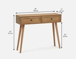 JETT console table 100 cm