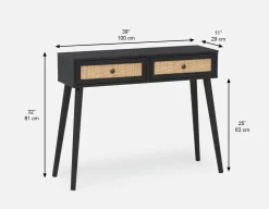 JETT console table 100 cm