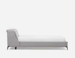 JONNAH leather king size bed