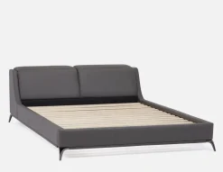 JONNAH leather king size bed