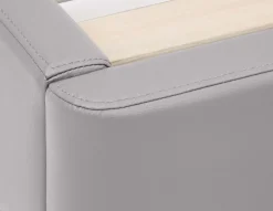 JONNAH leather king size bed