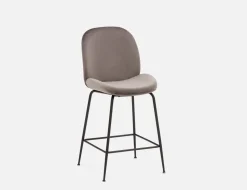 JUDITH contemporary velvet dining chair