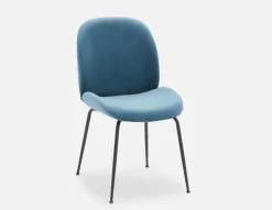JUDITH contemporary velvet dining chair