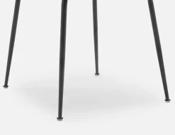 JUDITH contemporary velvet dining chair