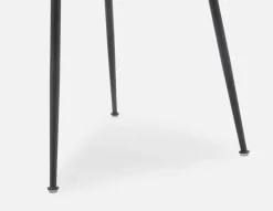 JUDITH contemporary velvet dining chair