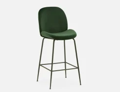 JUDITH contemporary velvet dining chair