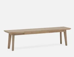 KABBANN acacia wood bench