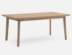 KABBANN acacia wood dining table 180 cm