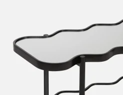 KAYRA 3-tier mirrored Shelves 100 cm