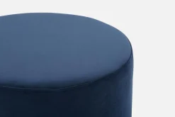 KEIRA velvet ottoman