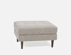 KEIRA velvet ottoman