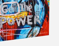 KEN acrylic painting 85 x 110 cm