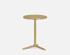 KERALA handcrafted aluminum end table 63 cm
