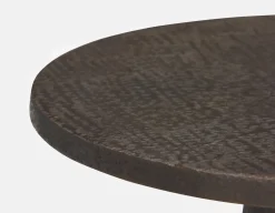 KERALA handcrafted aluminum end table 63 cm