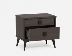 KIERA mid-century modern bedside table