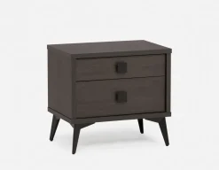 KIERA mid-century modern bedside table