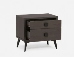 KIERA mid-century modern bedside table