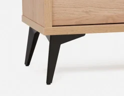 KIERA mid-century modern 5-drawer chest