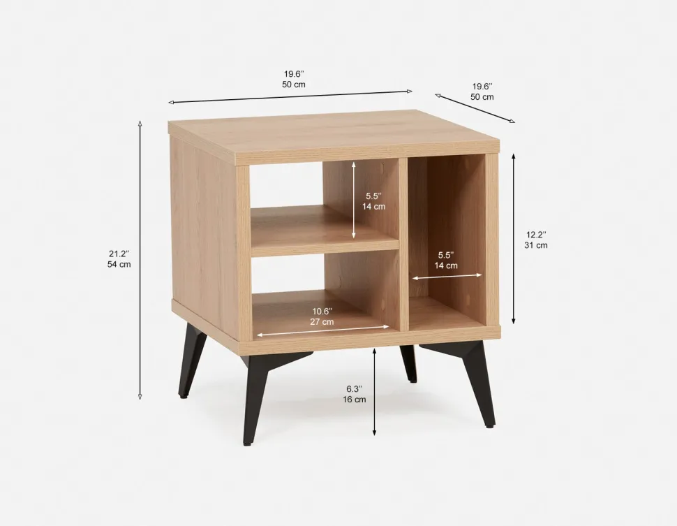 KIERA modern end table