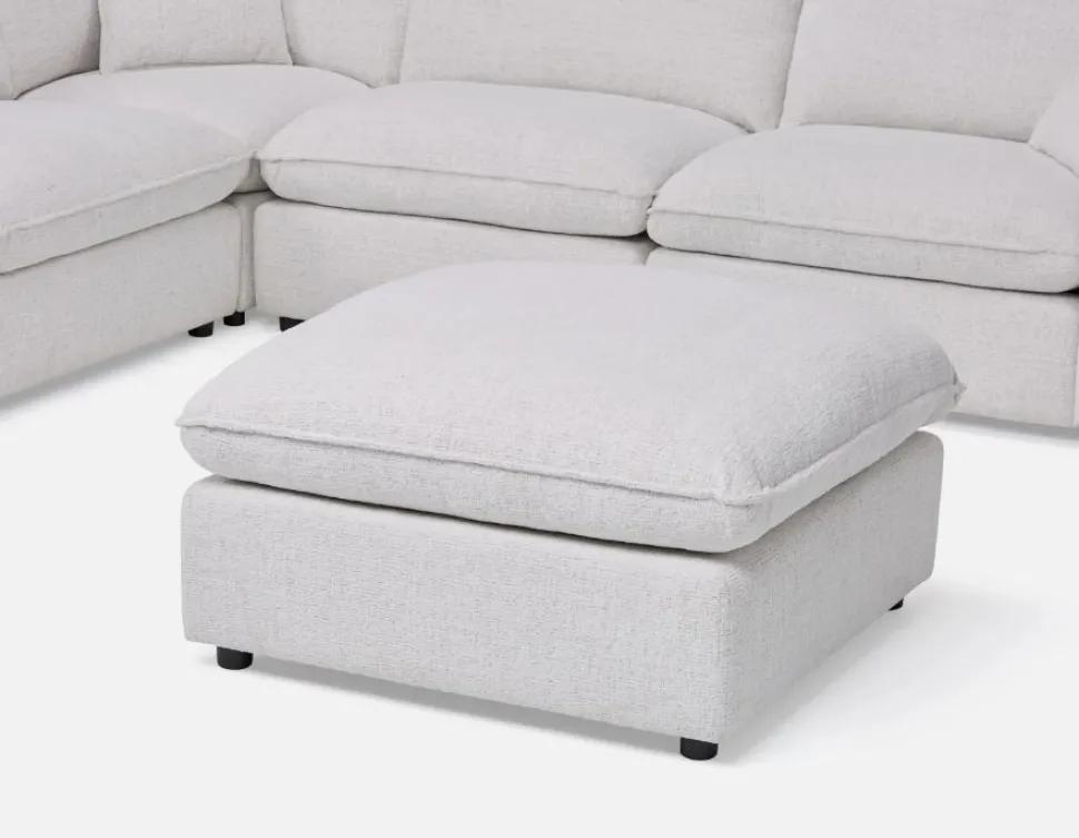 KIMM contemporary 6-pc modular sectional sofa