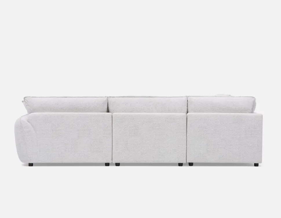 KIMM contemporary 6-pc modular sectional sofa