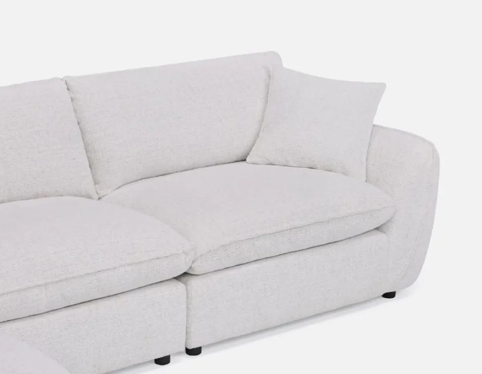 KIMM contemporary 6-pc modular sectional sofa