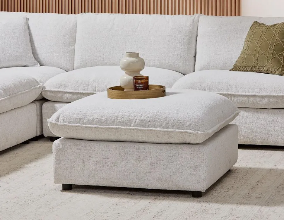 KIMM contemporary 6-pc modular sectional sofa