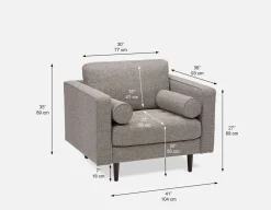 KINSEY armchair