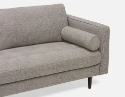 KINSEY mid-century modern 3-seater sofa
