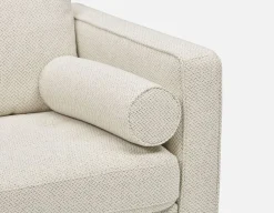 KINSEY mid-century modern 3-seater sofa
