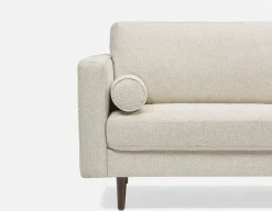 KINSEY mid-century modern 3-seater sofa