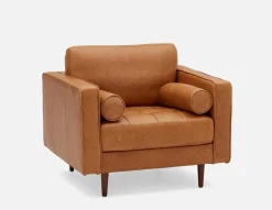 KINSEY velvet armchair