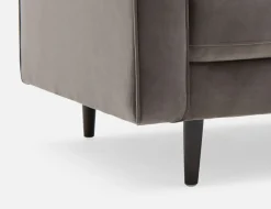 KINSEY velvet armchair